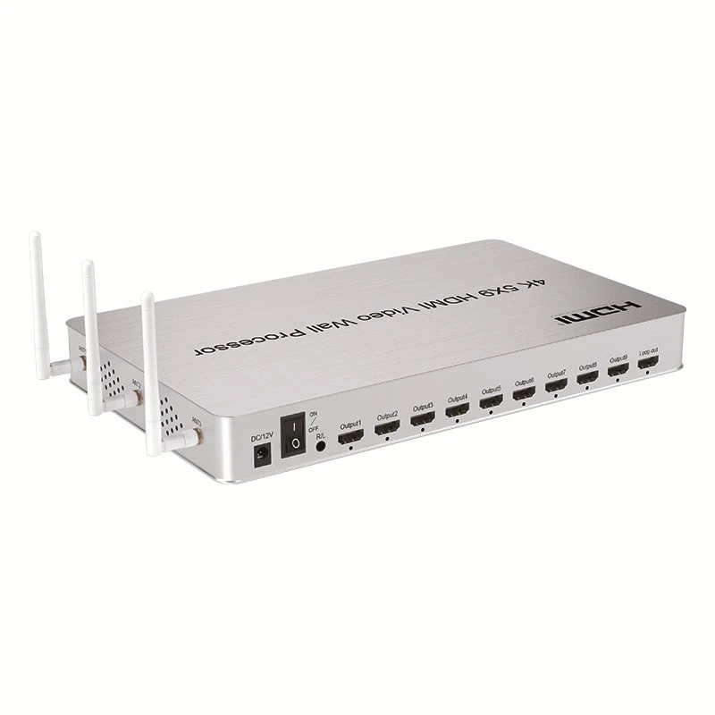 4K 3x3 Video Wall Controller factory